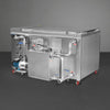 81 Gal / 308L Heavy Duty Industrial Ultrasonic Parts Washer, 28kHz 40 Transducers, Oil Skimmer, SS304 Tank, 10kW Heater, 208–240V 3 Phase Power