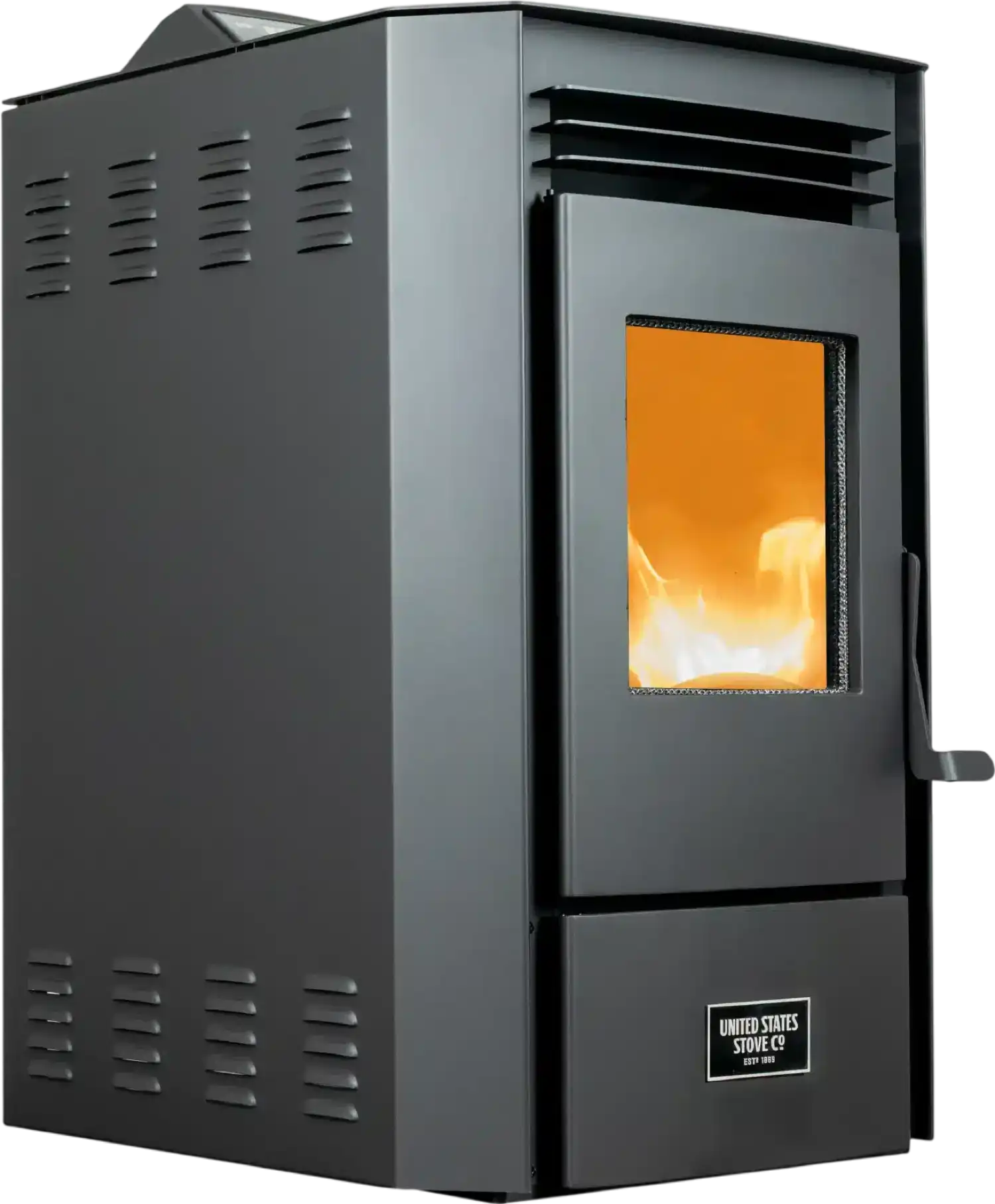 US Stove US5513-W Pellet Stove 1,800 sq. ft. 40 lb Hopper with WiFi Connect New