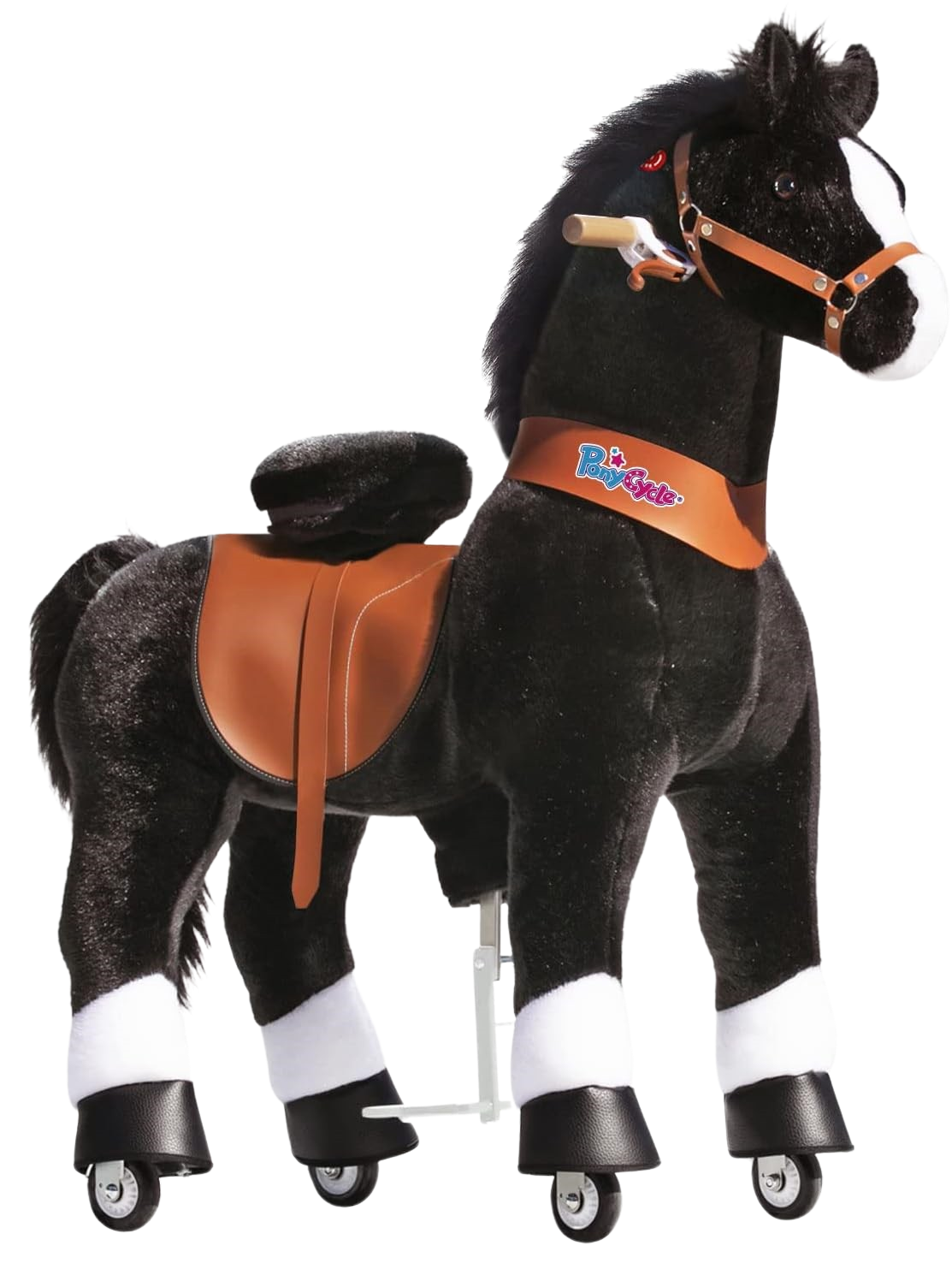 PonyCycle Ux526 Ride On Horse Black Large New