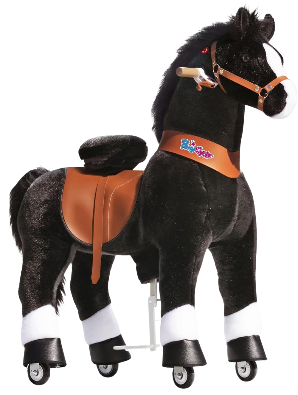 PonyCycle Ux526 Ride On Horse Black Large New