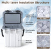 Ultra-Light Injection Molded Cooler 21 QT with leakproof seal, food-grade PP liner, ideal for camping and tailgating.