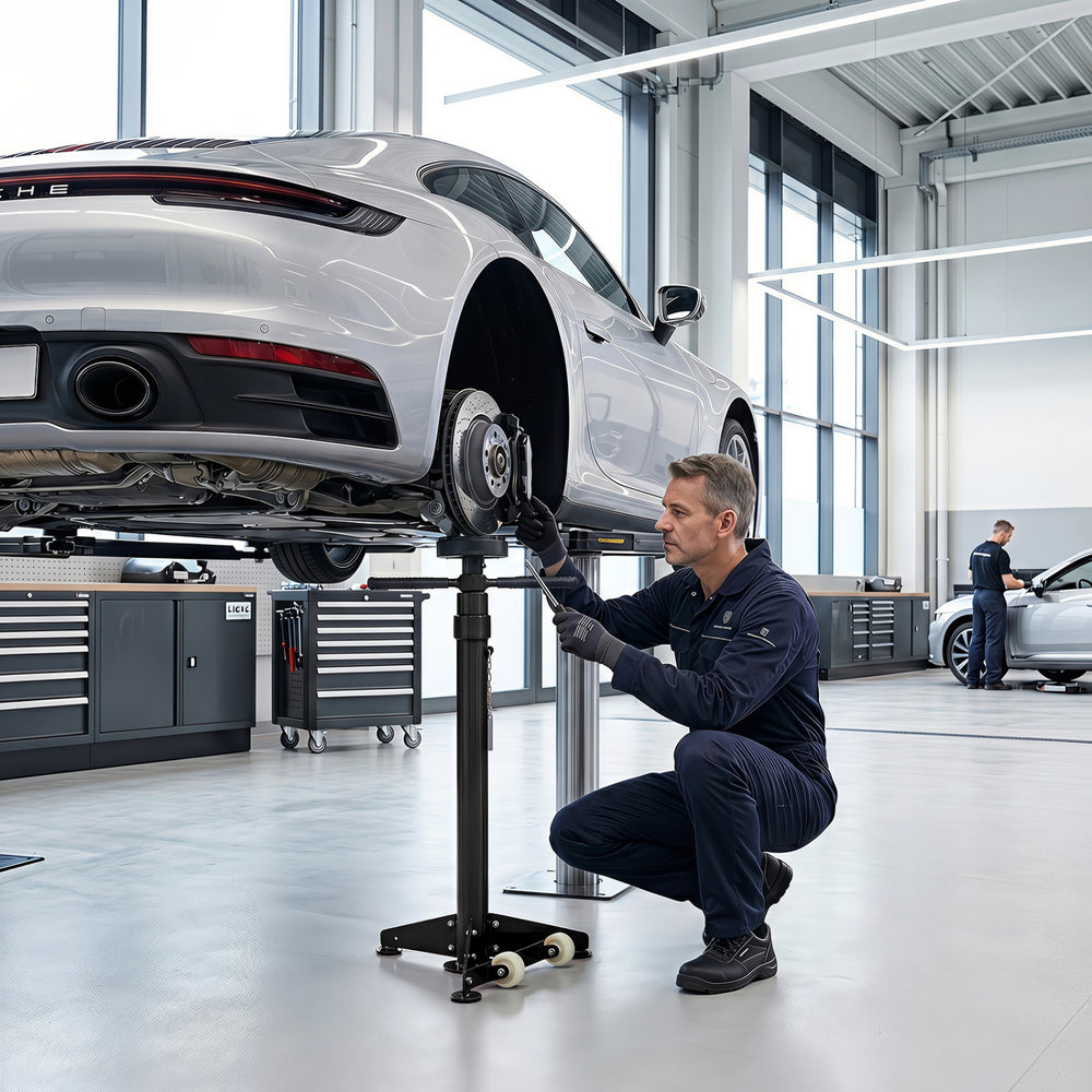 Underhoist Support Stand for Vehicle Components Support-Black - Gallery View 1 of 10