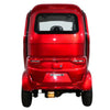 Green Transporter Q Express Electric Mobility Scooter Red Color Back View