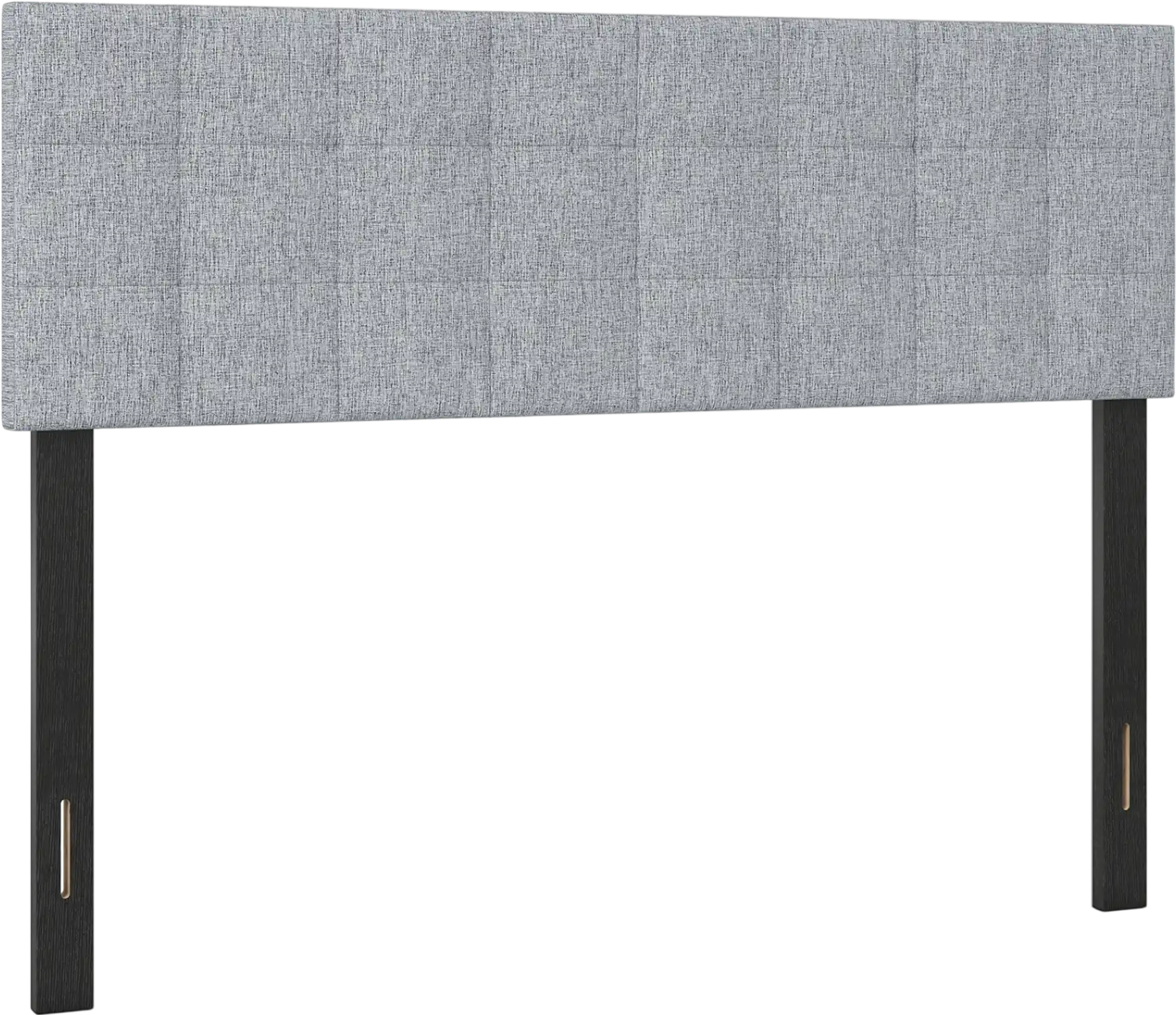 Costway Upholstered Quilted Linen Headboard Queen/Full Bed Frame Mount Panel 27016648 New