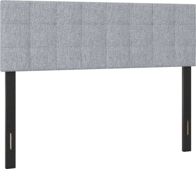 Costway Upholstered Quilted Linen Headboard Queen/Full 27016648 New