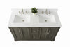 Vanity Art Vannes Chambery 54" Bathroom Vanity Double Sink Ceramic VA5054 New