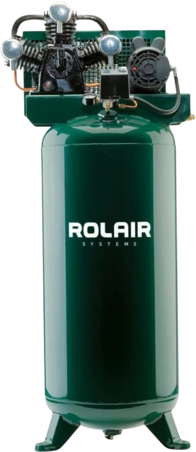 Rolair V5160PT03XB Air Compressor Electric 5 HP 60 gal. Single Stage 230V 1-Phase New