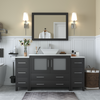 Vanity Art Ravenna 60" Bathroom Vanity Single Sink Combo Set with Marble Top and Mirror VA3136 New