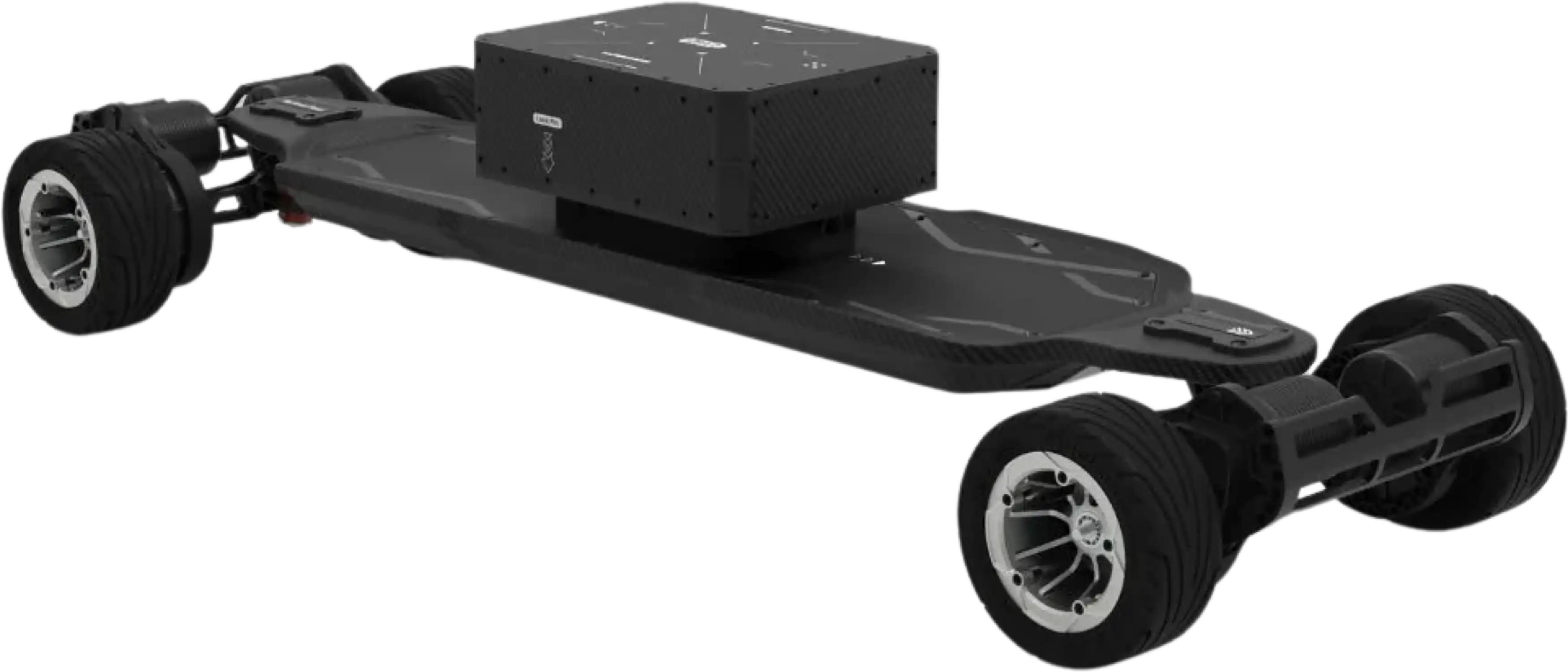 Meepo Vader Hurricane Pro AWD Electric Skateboard With Surge Battery Pack 3500W Motors 34 MPH 64 Miles 725.8Wh New