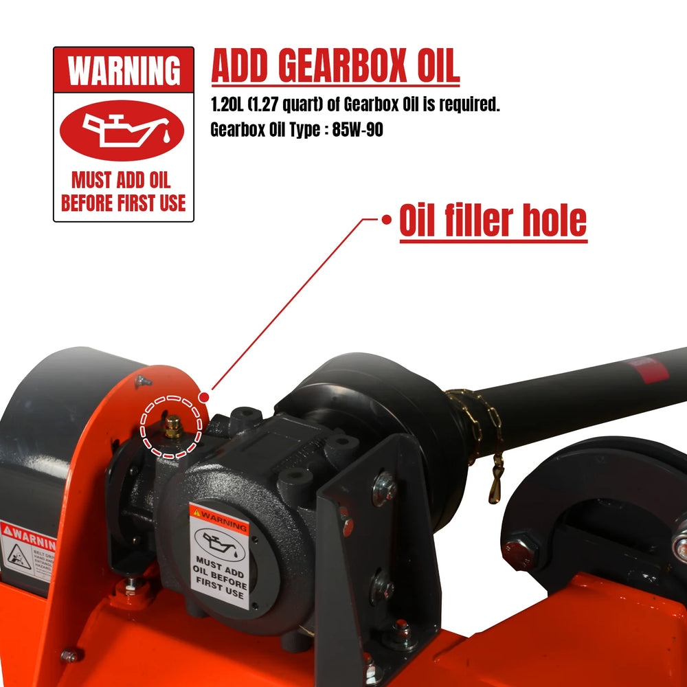 48" Standard 3 Point Offset Flail Ditch Bank Mower,  25-50HP,  VAM48
