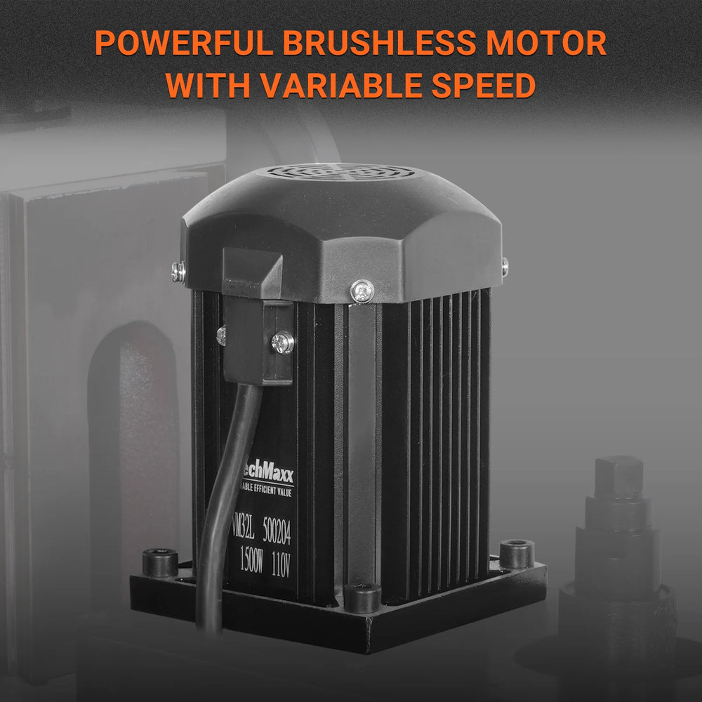 8-1/4"x33'' Industrial Benchtop Mill Drill Machine Brushless Motor, Variable Speed, R8 Spindle, 2 HP, 110V, Compact Milling Drilling Tool for Garage Shop, DIY Metalworking without Stand VM32L