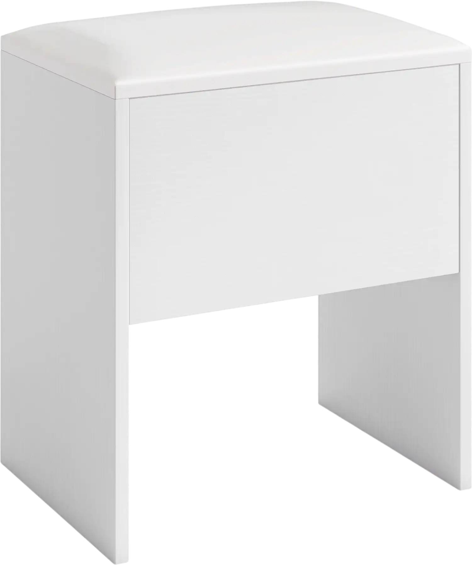 Costway Vanity Stool Flip Top Storage Soft Padded Seat 961243785 New