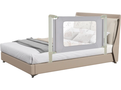 Costway Vertical Lifting Toddler Bed Rail Guard Double Lock 91685423 New
