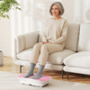Vibration Plate Exercise Machine for Lymphatic Drainage and Weight Loss with 10 Speed Intensities-White - Gallery View 1 of 11