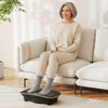 Vibration Plate Exercise Machine for Lymphatic Drainage and Weight Loss with 10 Speed Intensities-Black - Gallery View 1 of 11