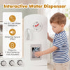 Interactive water dispenser with light and sound features, designed for kids' vintage play kitchen set to enhance imaginative play.