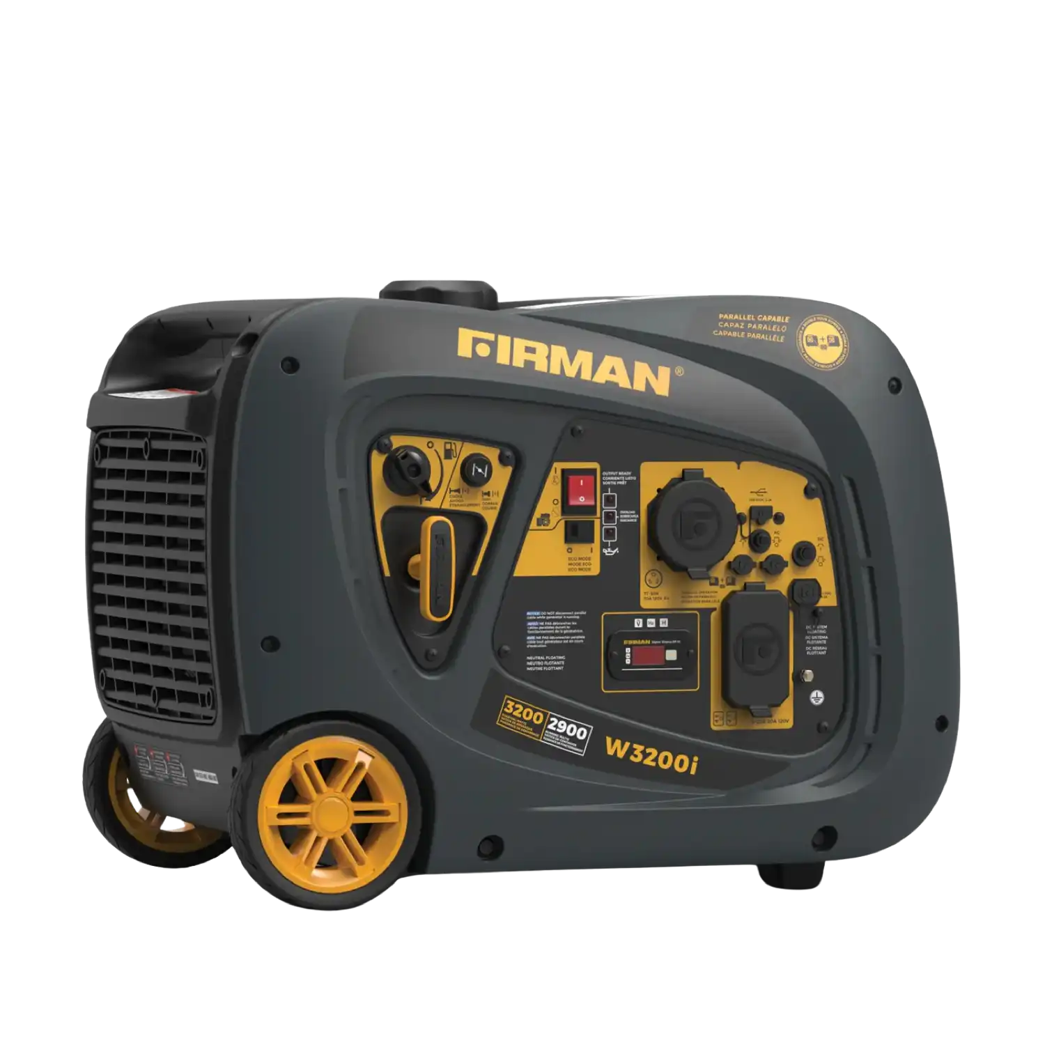 Firman W02981F Gas Inverter Generator 2900W/3200W 30 Amp Low THD Manufacturer RFB