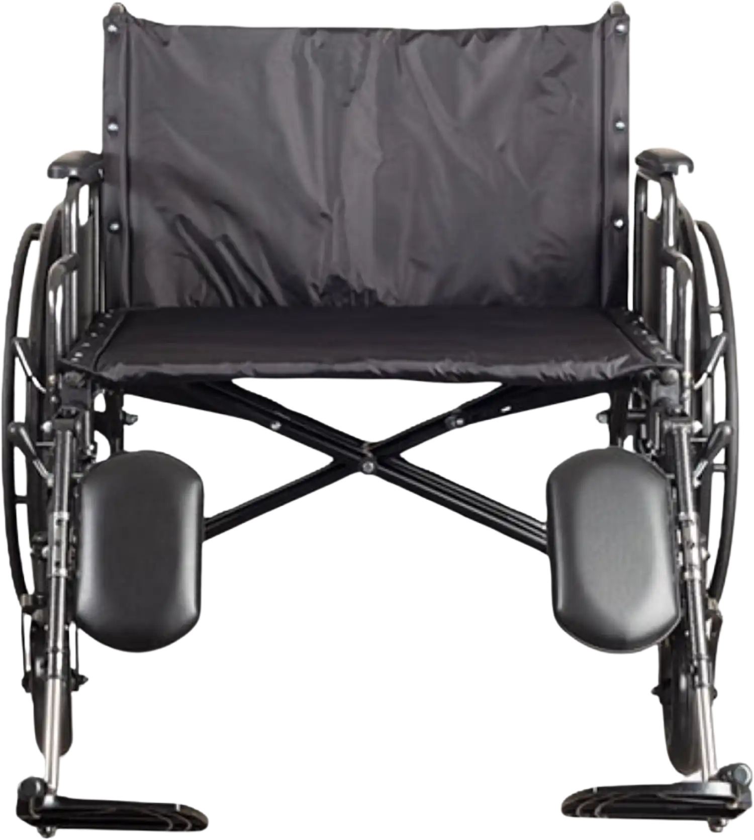 MedaCure Wheelchair Bariatric Ultra Wide 700 lbs Weight Capacity Locking Wheels Dual Crossbar Support New