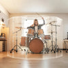 Vevor 5-Panel Drum Shield 2' x 5' Acrylic Panels with Zinc Alloy Hinges New