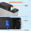 Vevor Car Refrigerator Freezer 15.9 Qt Portable Single Zone Rapid Cooling with Bluetooth Control New