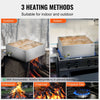 Vevor Maple Syrup Evaporator Pan Stainless Steel with Valve and Thermometer New
