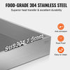 Vevor Maple Syrup Evaporator Pan 22.4 Gal Stainless Steel with Valve Full-Welded New