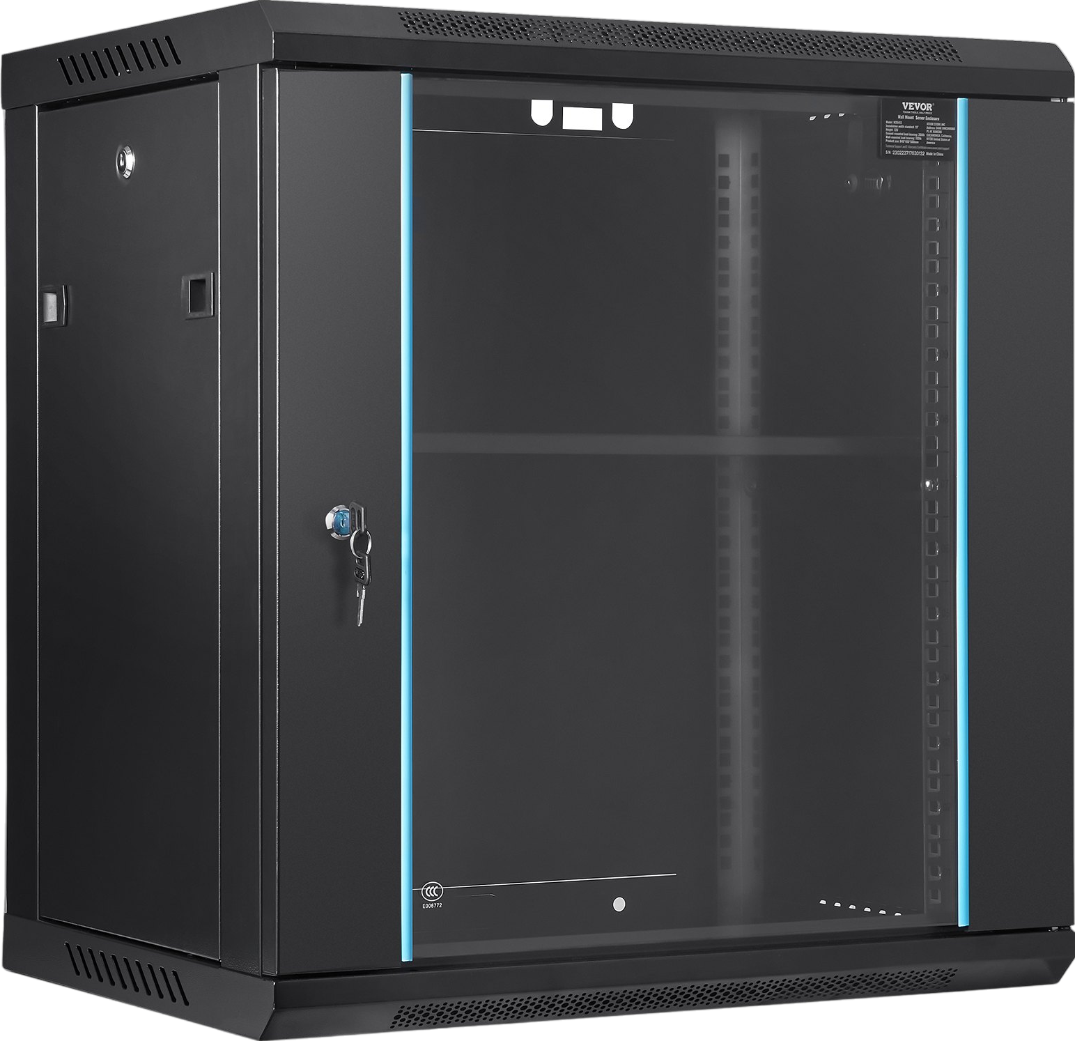 Vevor Network Server Cabinet 12U Wall Mount Enclosure 15.5