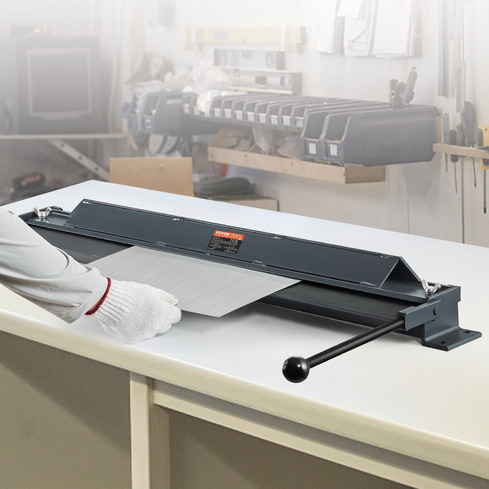 Vevor Box and Pan Brake 48" 0-135° Sheet Metal Bender for 20-Gauge Low Carbon Steel and 14-Gauge Aluminum New
