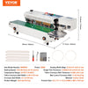 Vevor Continuous Band Sealer 600W Automatic Horizontal Machine with Inflation for PVC Bags New