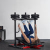 Vevor Vertical Leg Press Machine 550 Lbs Capacity Adjustable Backrest and Headrest for Home Gym New