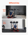 Vevor Vertical Leg Press Machine 550 Lbs Capacity Adjustable Backrest and Headrest for Home Gym New