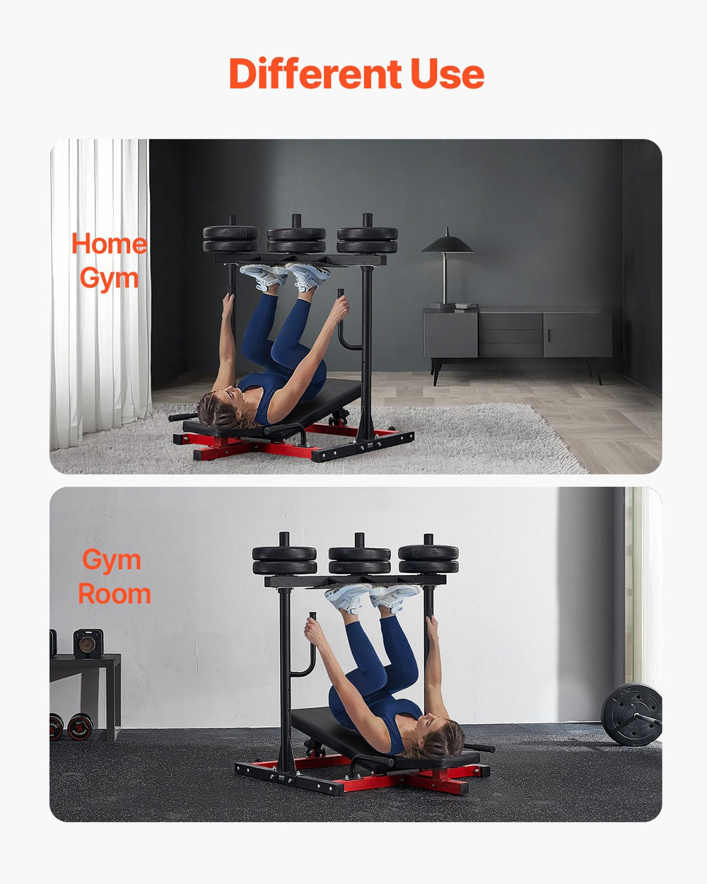 Vevor Vertical Leg Press Machine 550 Lbs Capacity Adjustable Backrest and Headrest for Home Gym New