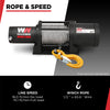 Warrior Winches EH1000 Industrial Hoist 12-Volt 3.2 HP Motor 1000 Lb Capacity New