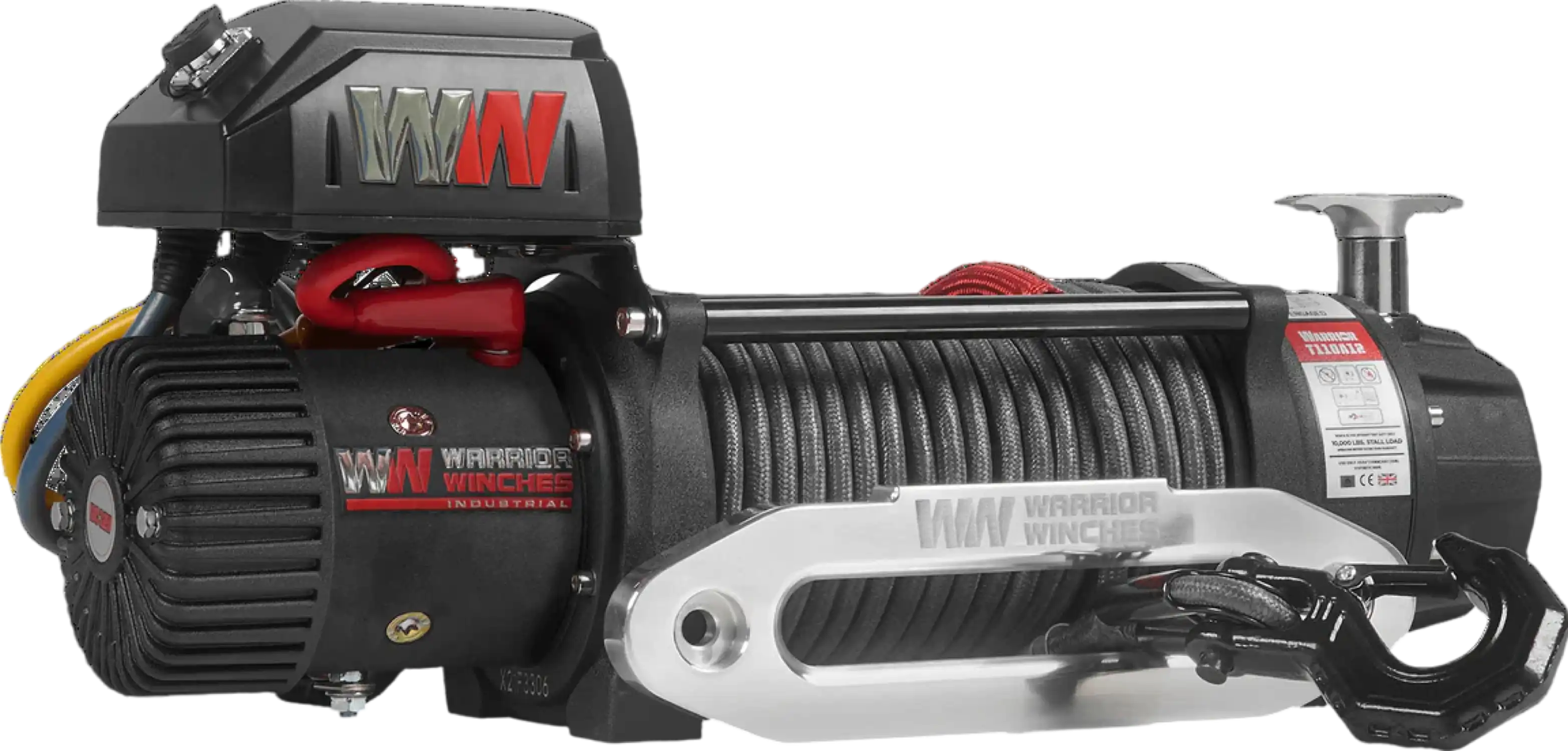 Warrior Winches T1000 Electric Winch 14,500 Lb Severe Duty 12-Volt Synthetic Rope New