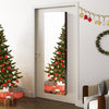 Wall and Door Mounted Mirrored Jewelry Cabinet with Lights-Brown - Gallery View 1 of 11