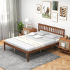 Twin/Full/Queen Size Wood Bed Frame with Headboard and Slat Support-Queen Size - Gallery View 1 of 9