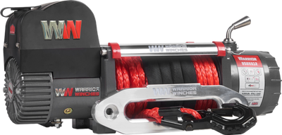 Warrior Winches Samurai Electric Winch 10,000 Lb 12-Volt Synthetic Rope New