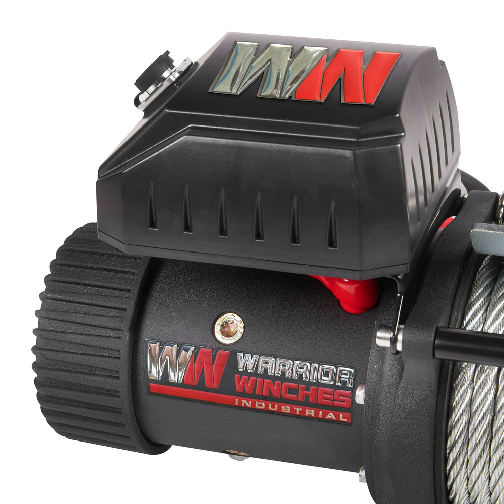 Warrior Winches T1000 Electric Winch 14,500 Lb Severe Duty 12-Volt Steel Rope New