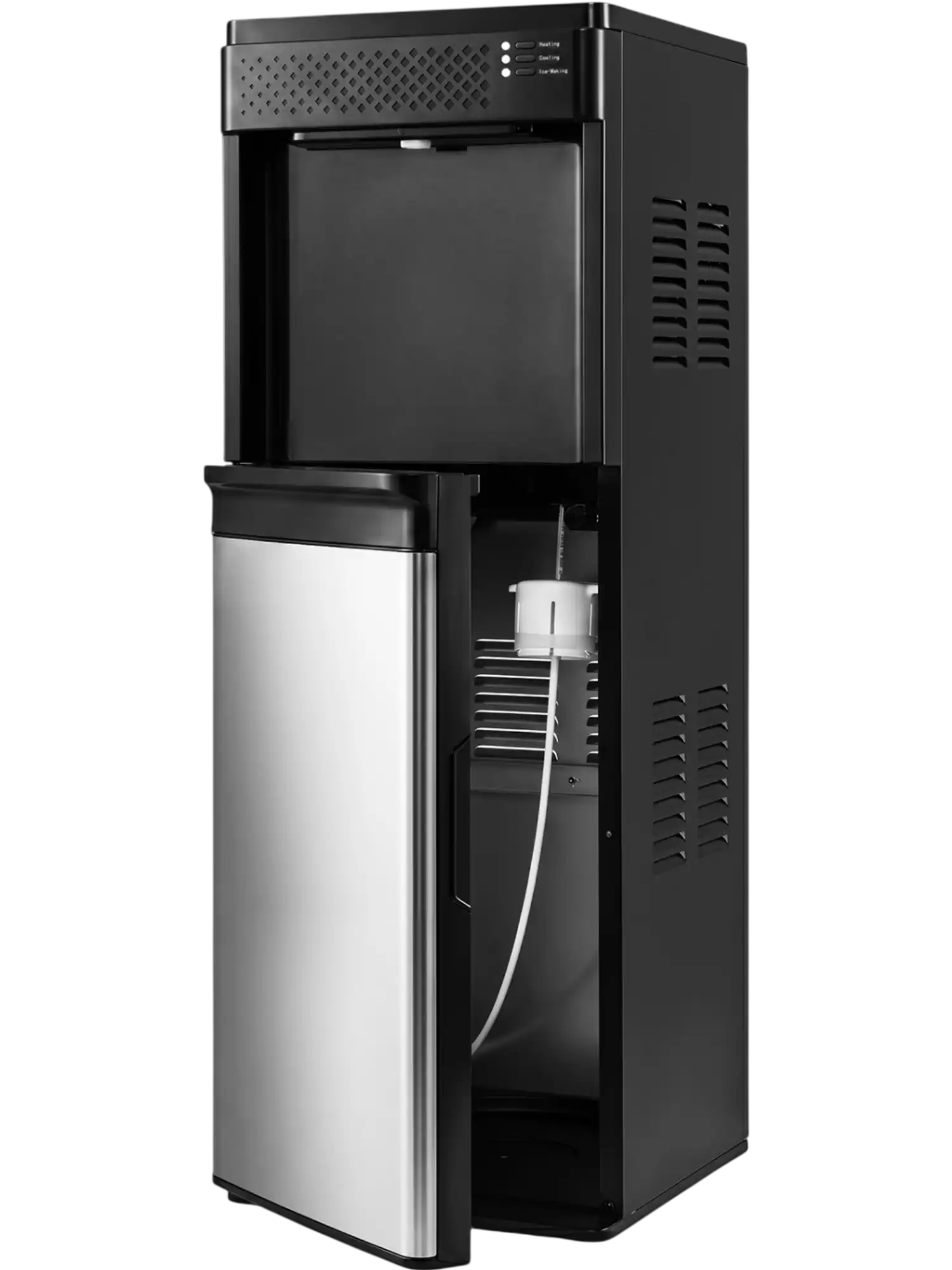 Costway 3-in-1 Bottom Loading Water Cooler Dispenser w/ Ice Maker for 5 Gallon Bottle 69272354 New