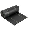 Weed barrier landscape fabric roll, 4 ft wide, lightweight and tear-resistant, ideal for gardens and pathways.
