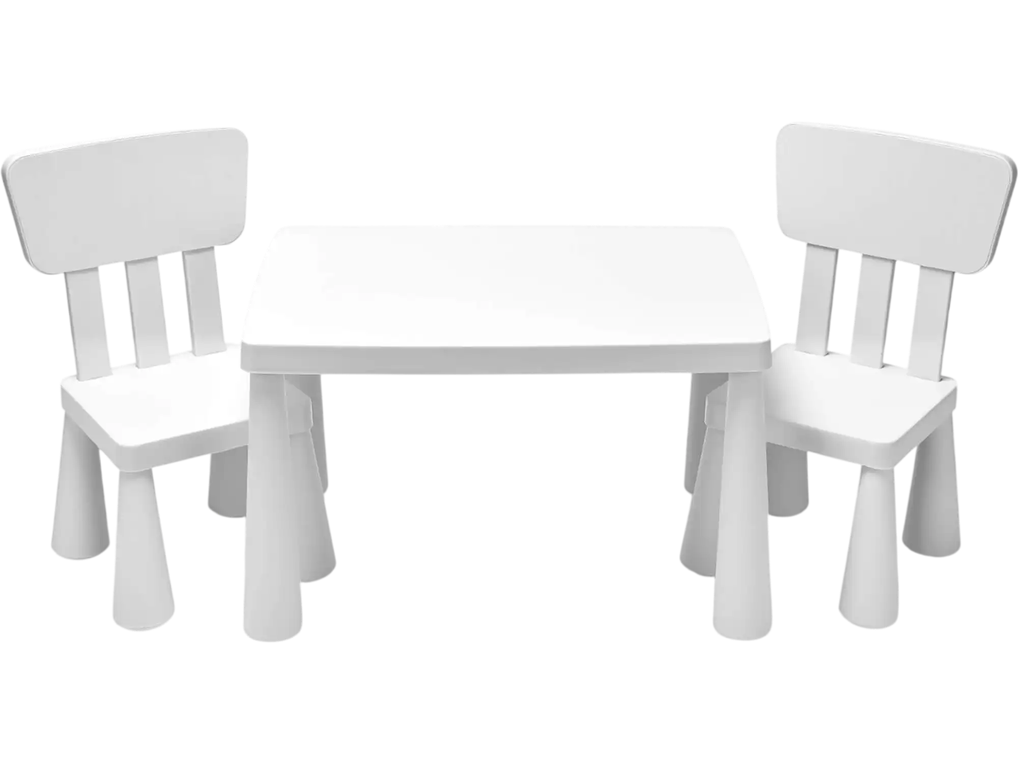 Costway 3-Pc Multifunction Activity Kids Play Table & Chair Set 85423196 New