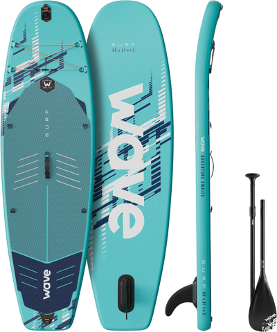 Wave Surf 3.0 Inflatable Paddle Board SUP 8'6