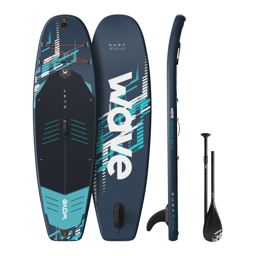 Wave Surf 3.0 Inflatable Paddle Board SUP 8'6" New