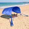 Wind Powered Beach Tent Portable Sun Shelter Canopy for Picnic-Navy - Gallery View 1 of 10