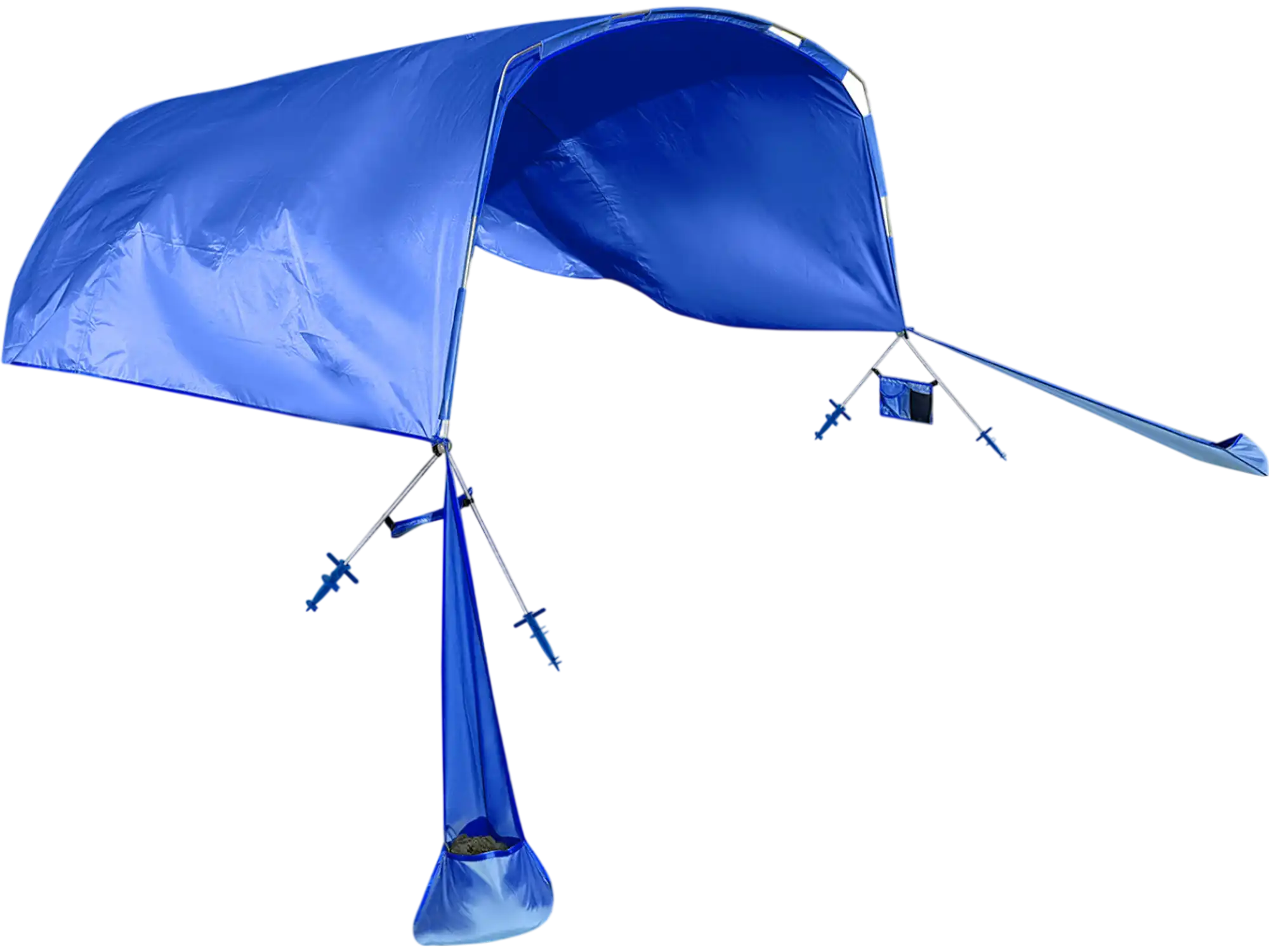 Costway Portable Wind Powered Beach Tent Sun Shelter Canopy 26588551 New