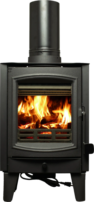 US Stove TH-100 Tiny Wood Stove 750 sq. ft. 26,000 BTU Accepts 11