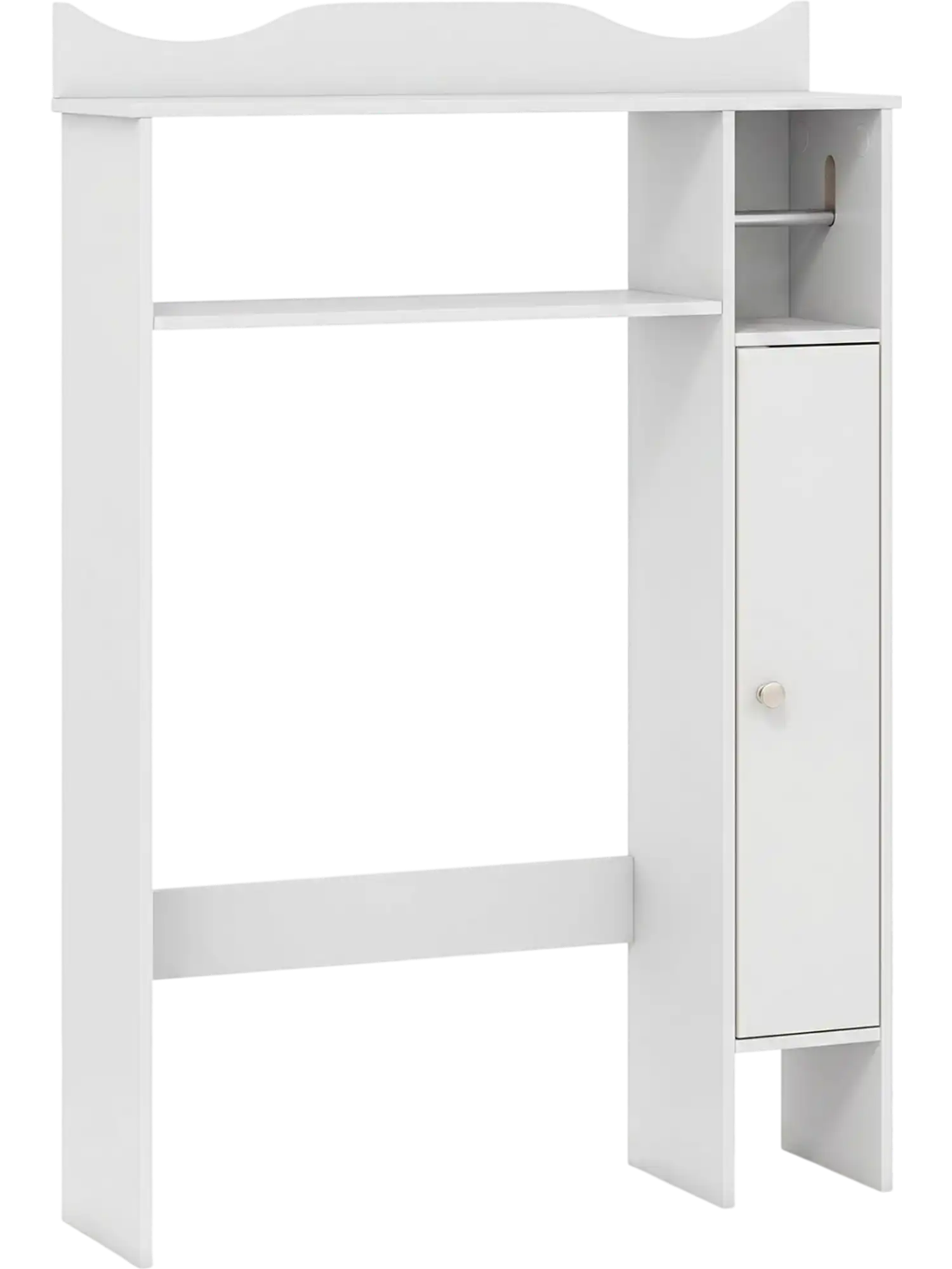 Costway Over Toilet Storage Cabinet w/ Toilet Paper Holder 34789120 New
