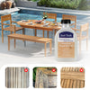 Wood oil cleaner and brightener in a 16 oz bottle, ideal for restoring and enhancing outdoor and indoor furniture.
