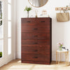 Wooden Chest of Drawers with Anti-toppling Device and Metal Handles - Gallery View 1 of 9