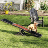Wooden Dog Agility Seesaw Dog Outdoor Run Game Toy for Obstacle Courses-Gray - Gallery View 1 of 10